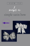 Learn how super easy it is to make a simple satin bow with Bowdabra