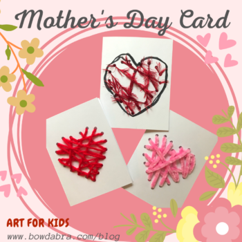 String Art Heart Mother's Day Card (Instagram)