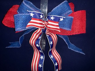 DIY Patriotic Bow