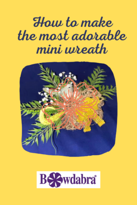 spring mini wreath