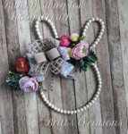 How to make the cutest bunny hoop wreath with a Bowdabra bow