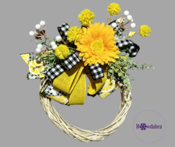 yellow spring bow