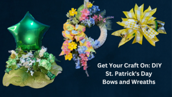 DIY St. Patrick's Day Bows and Wreaths