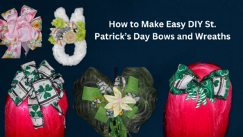 DIY St. Patrick’s Day Bows and Wreaths