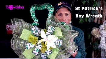 St. Patrick's Day clover wreath 