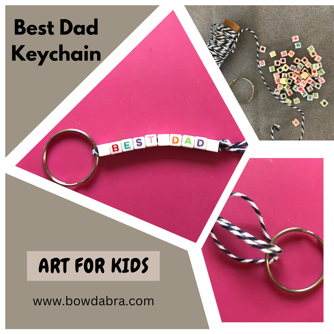 Best Dad Keychain (Instagram)