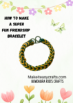 How to use a simple technique to make super fun spring friendship bracelets