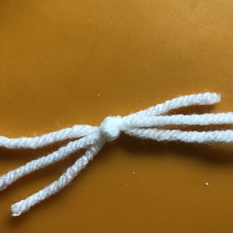 Tie Yarn Strips Together