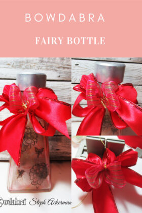 How to make a little magic with this insanely beautiful fairy bottle