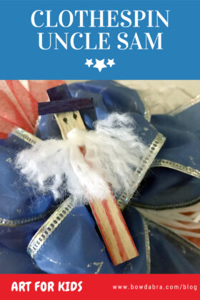 How to Make the Cutest Fourth of July Patriotic Clothespin Uncle Sam