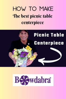 picnic table centerpiece