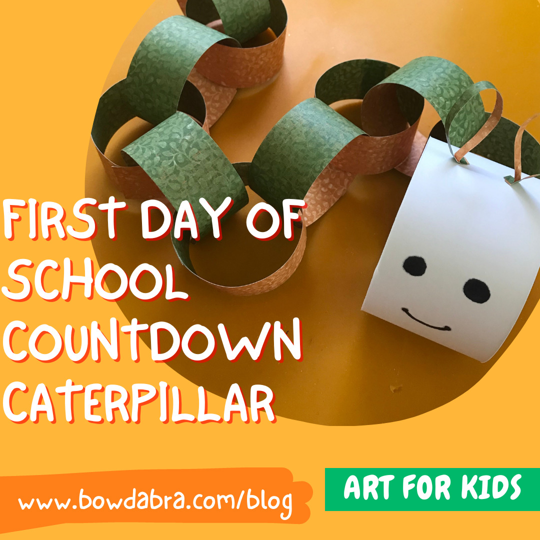 First Day of School Countdown Caterpillar (Instagram)