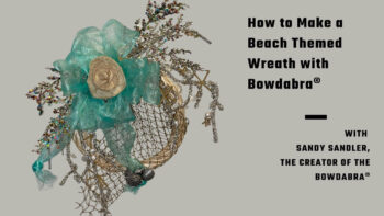 beach themed wreath