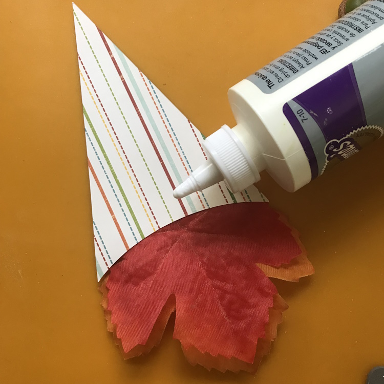 Glue Hat to Leaves