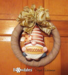 How to easily make an adorable gnome wreath with a beautiful Bowdabra bow