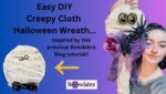 Video guide - How to easily make a fun Halloween wreath with Bowdabra