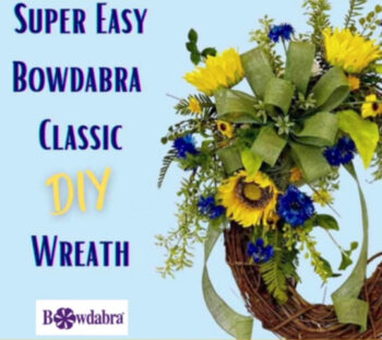Easy Bowdabra Classic DIY Wreath