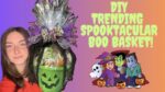 Halloween Craft Fun: How to make a gift Boo Basket extra special with a Bowdabra Bow!