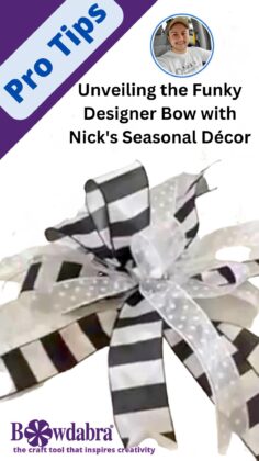 funky designer bow