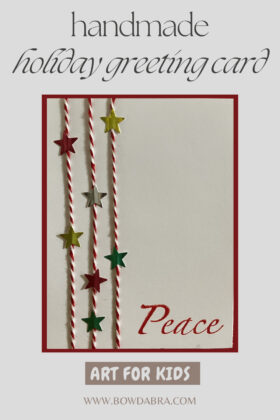 Handmade Holiday Greeting Card