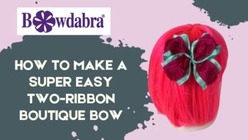 two-ribbon boutique bow
