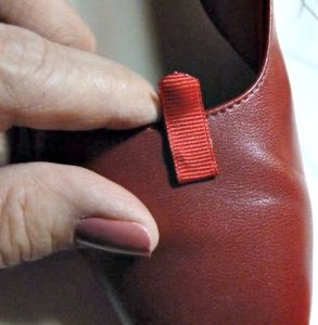 removable shoe bow