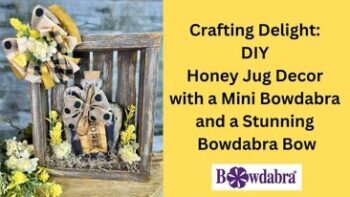 rustic honey jug craft