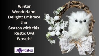 rustic owl wreath