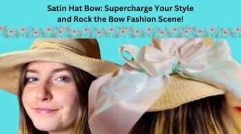All New Video DIY How to make an epic Satin Hat Bow