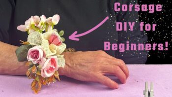 Video DIY: How to Make the best rustic Corsage for Your Wedding Using Bowdabra