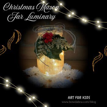 Christmas Mason Jar Luminary (Instagram)