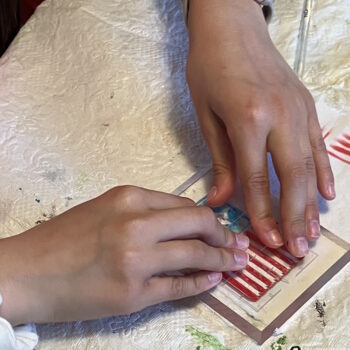 Stamping a Design